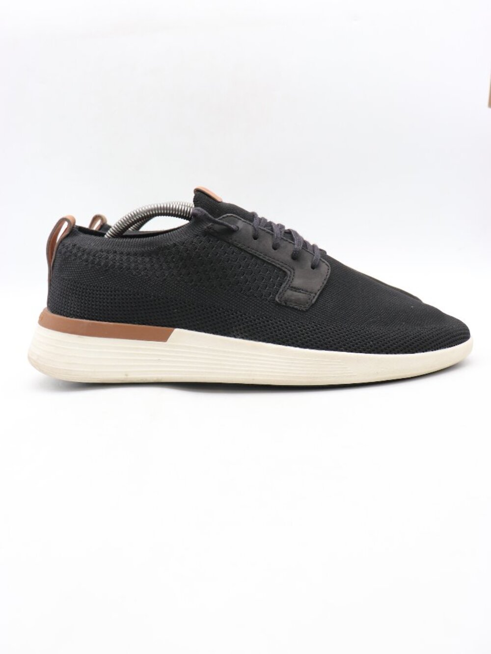 Wolf & Shepherd Swiftknit Derby Shoes Men's Size 11 Black Knit Comfort Sneakers